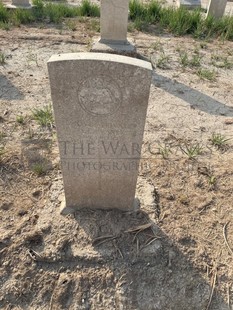 BAGHDAD (NORTH GATE) WAR CEMETERY - EVANS, S E